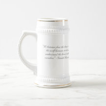 Taza gris del Ella-Lobo