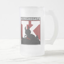 Taza helada del logotipo