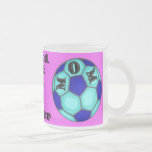 Taza helada mamá orgullosa del fútbol