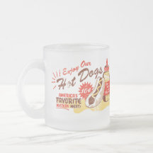 Taza helada perrito caliente