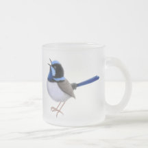 Taza helada Wren de hadas magnífico