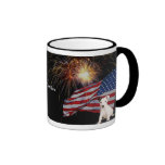 Taza hermosa de Jack Russell de la celebración de 