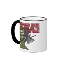 Taza imaginaria de los amigos