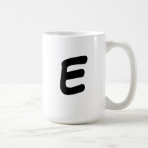 Taza inicial "E".