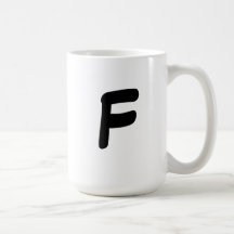 Taza inicial "F".