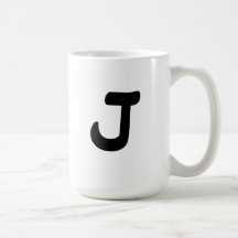Taza inicial "J".