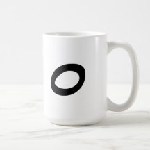 Taza inicial "O".