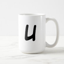 Taza inicial "U".