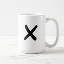 Taza inicial "X".