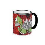 Taza insana loca de la tortuga de la guerra del ro