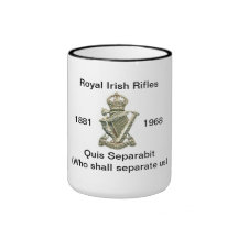 Taza irlandesa de los rifles