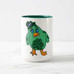 Taza irlandesa del pingüino