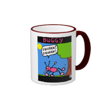 Taza linda del dibujo animado (con errores)