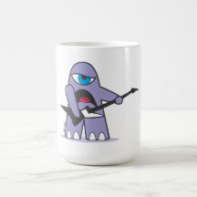 Taza linda del eje de balancín del monstruo