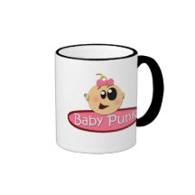 Taza linda del punk del bebé