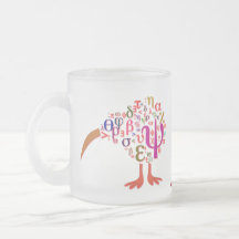 Taza linda: Kiwi elegante