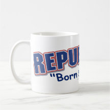 Taza llevada y aumentada republicana