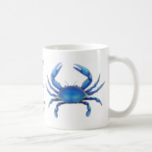 Taza malhumorada de sensación del cangrejo