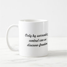 taza masculina de la presentación