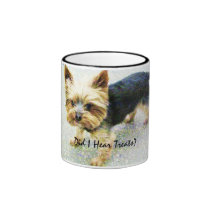 Taza miniatura de Yorkshire Terrier tazas