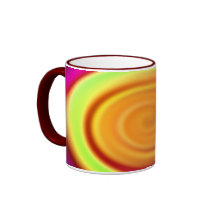 Taza - modelo del extracto del remolino del arco i