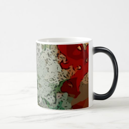 Taza Morphing abstracta