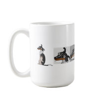 Taza Morphing del perro simple tazas