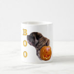 Taza mullida del abucheo del mastín
