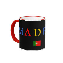 Taza negra de Madeira