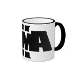 Taza negra del logotipo de Arma 3