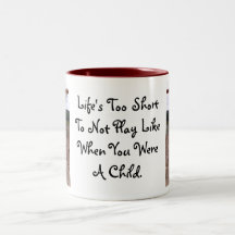 Taza olvidada de la colección de la diversión