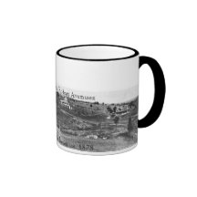Taza panorámica corta 1878 de las colinas NJ de Ho
