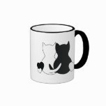 Taza personalizada de la tarjeta del día de San Va tazas