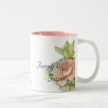 Taza-Personalizar nupcial de la ducha