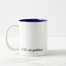 Taza pertinaz de Demócrata