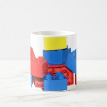 Taza plástica de los bloques huecos