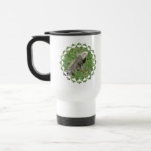 Taza plástica del viaje del lagarto