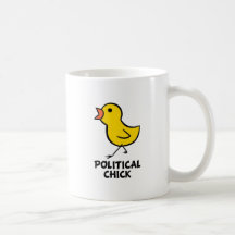 Taza política del polluelo