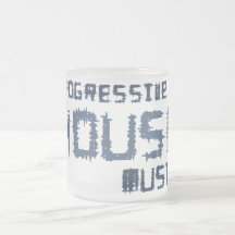 Taza progresiva de la música de la casa