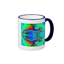 taza psicodélica del insecto