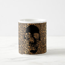 Taza punky del leopardo