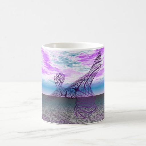 Taza púrpura del bailarín