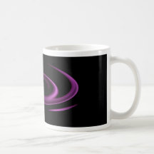 Taza púrpura del remolino