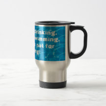 Taza que viaja del agua