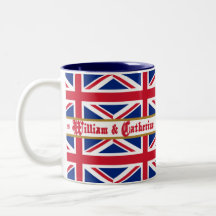 Taza real de los objetos de recuerdo del boda