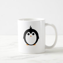 Taza rechoncha del App del pingüino