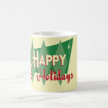 Taza retra de Santa de los mediados de siglo