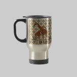 Taza retra del viaje del papá de las jirafas tazas