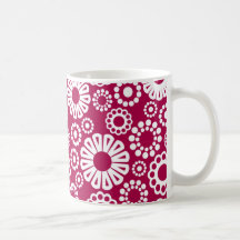 Taza retra roja
