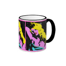 TAZA "retrato de la mujer "